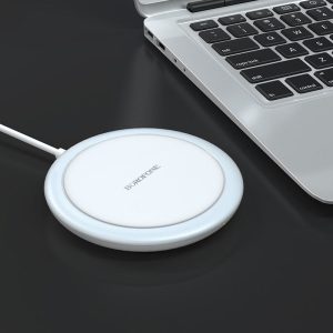 15W Fast Charging Wireless Charger (White)